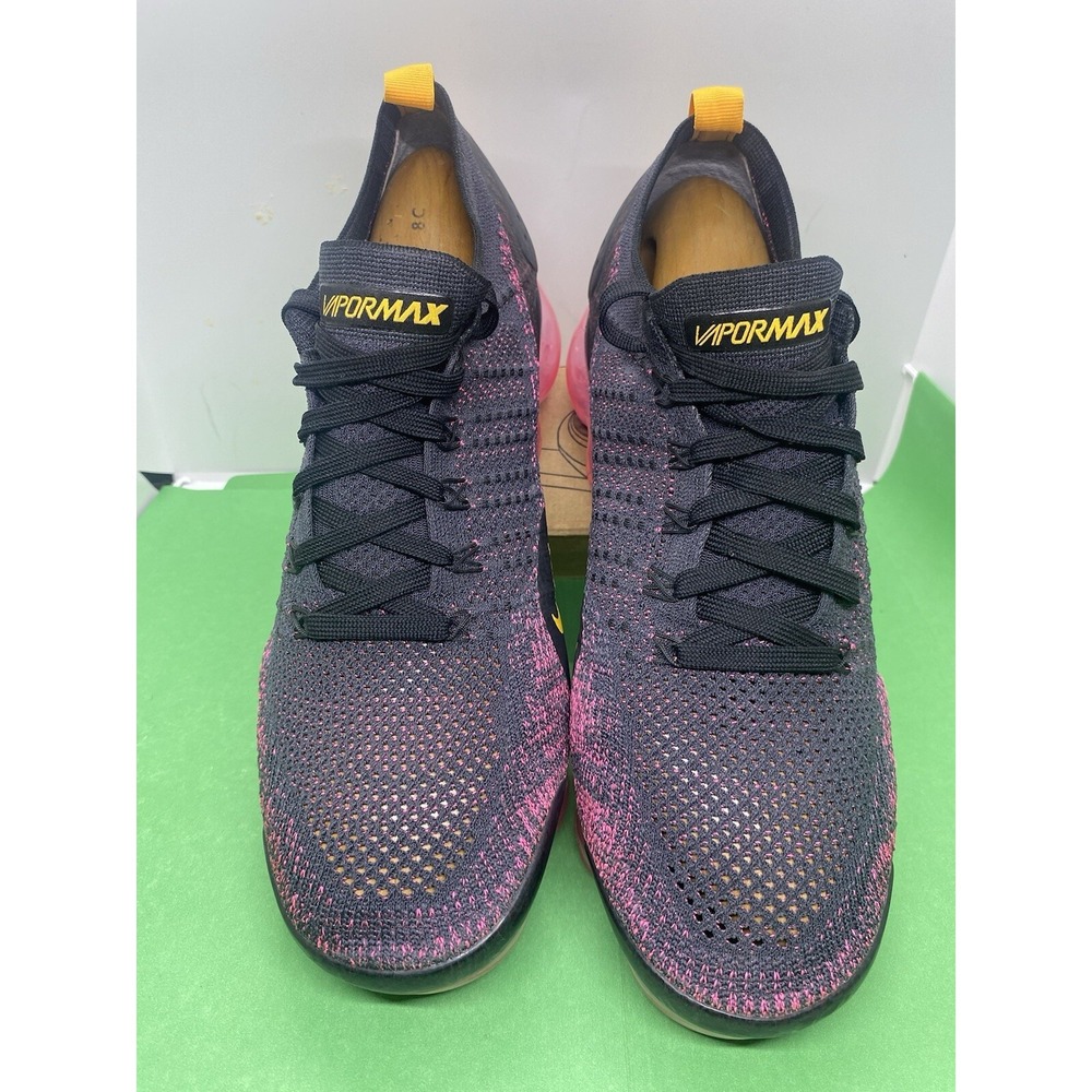 NIKE Air VaporMax Flyknit 2 'Pink Blast' Women's Sz 12 Men's Sz 10.5 942843-008